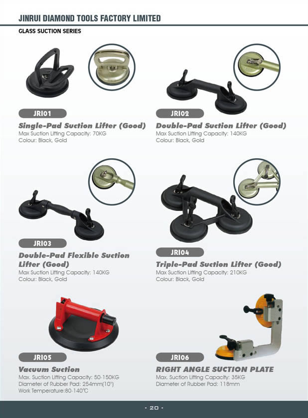 Glass suction series