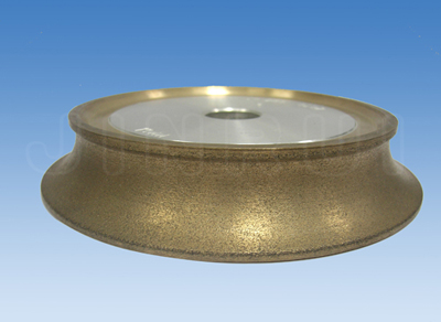 Diamond bull nose wheel